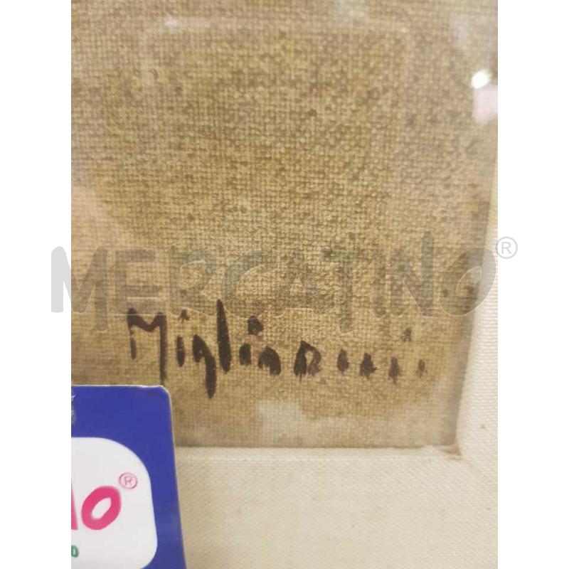 MIGLIORINI OLIO SU TELA 50X70 CARROZZA  | Mercatino dell'Usato Cesena 3