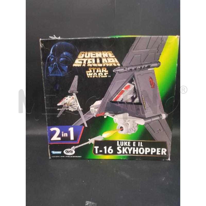 MODELLINO GUERRE STELLARI 1996 LUKE E IL T 16 SKYHOPPER | Mercatino dell'Usato Cesena 2
