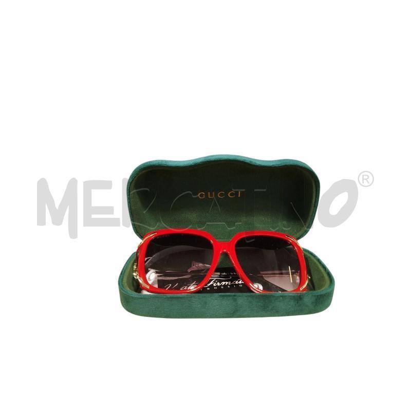 OCCHIALI DONNA GUCCI ROSSO | Mercatino dell'Usato Cesena 2