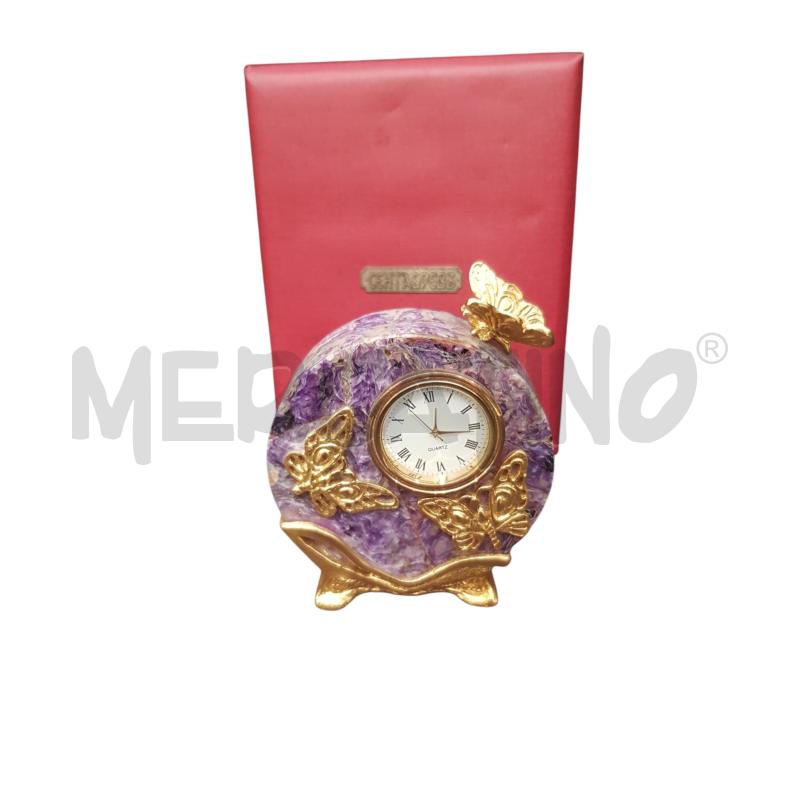 OROLOGIO A FARFALLA IN LAPISLAZZOLI DORATO | Mercatino dell'Usato Cesena 1