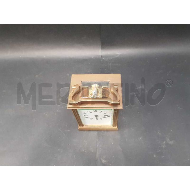 OROLOGIO DA CARROZZA OTTONA MECCANICO MANCA POMELLO CHIUSURA RETRO | Mercatino dell'Usato Cesena 4