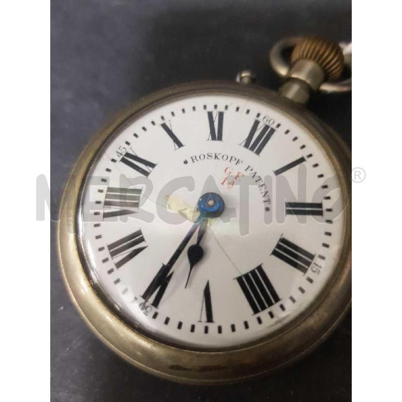 OROLOGIO DA TASCHINO ROSKOPF PATENT FUNZIONANTE COSI COME | Mercatino dell'Usato Cesena 3