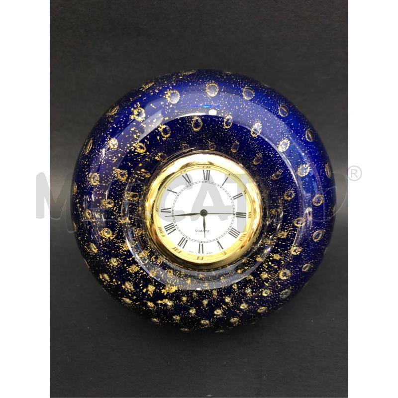 OROLOGIO DA TAVOLO VENINI BLU ORO | Mercatino dell'Usato Cesena 1