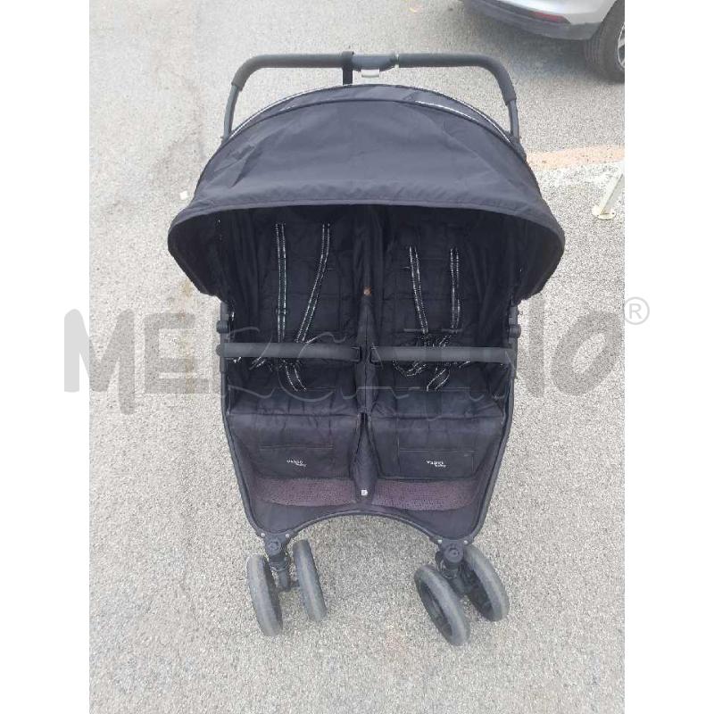 PASSEGGINO GEMELLARE VALCO BABY SNAP DUO SPORT NERO | Mercatino dell'Usato Cesena 4