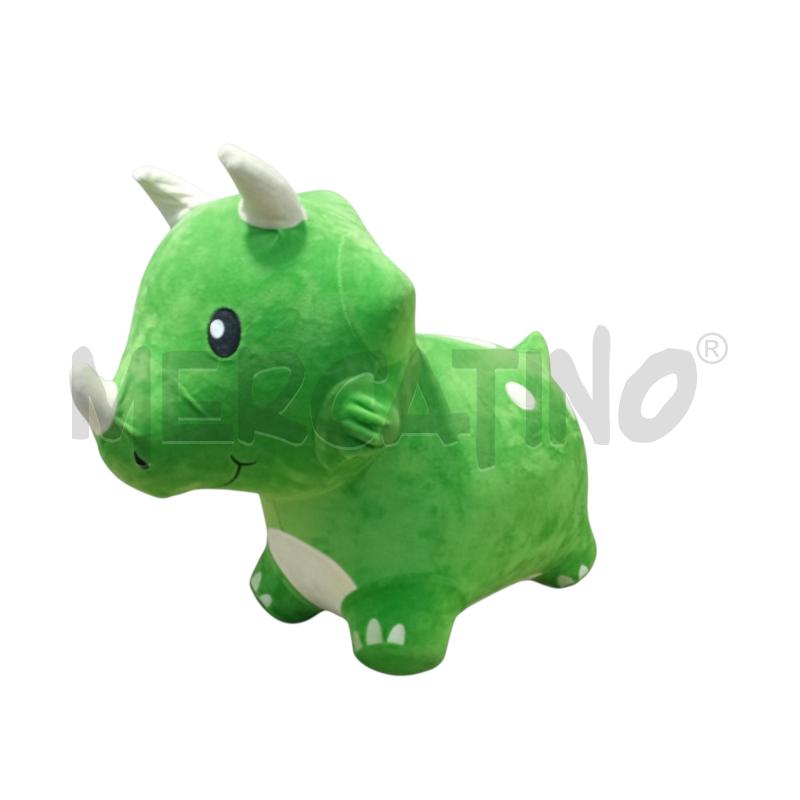 PELUCHE TRICERATOPO VERDE | Mercatino dell'Usato Cesena 1