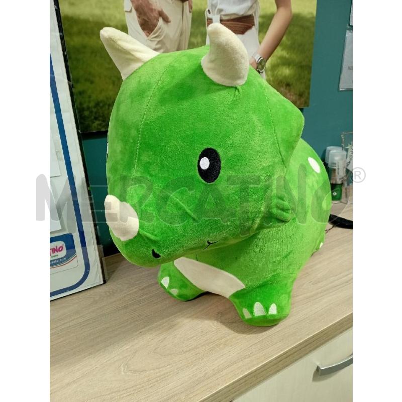 PELUCHE TRICERATOPO VERDE | Mercatino dell'Usato Cesena 2
