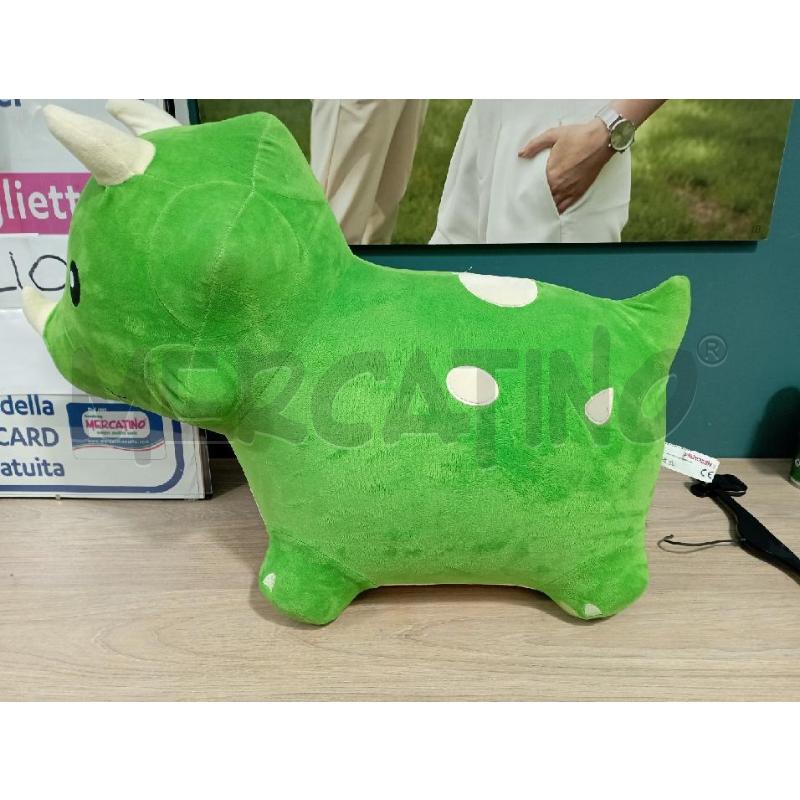 PELUCHE TRICERATOPO VERDE | Mercatino dell'Usato Cesena 3