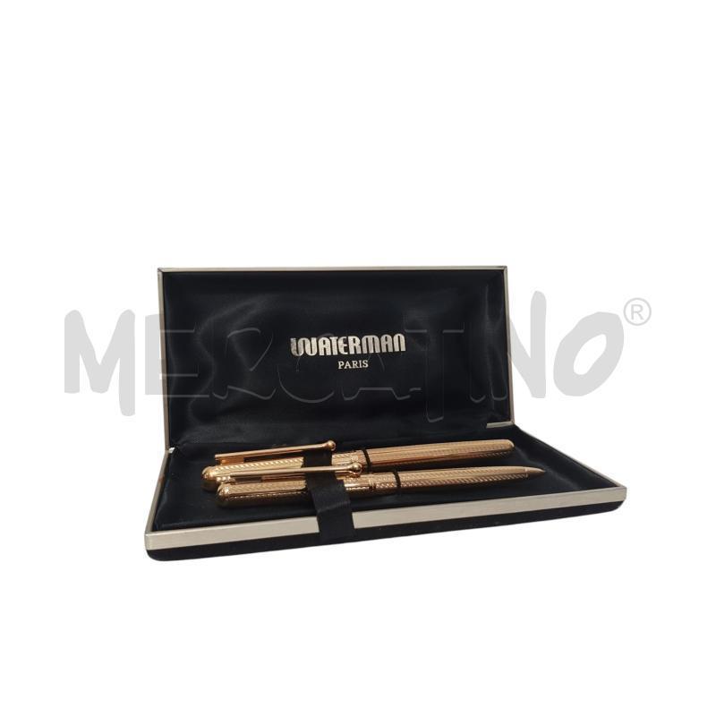 PENNA STILOGRAFICA +SFERA WATERMAN RIFINITURE 18K | Mercatino dell'Usato Cesena 1
