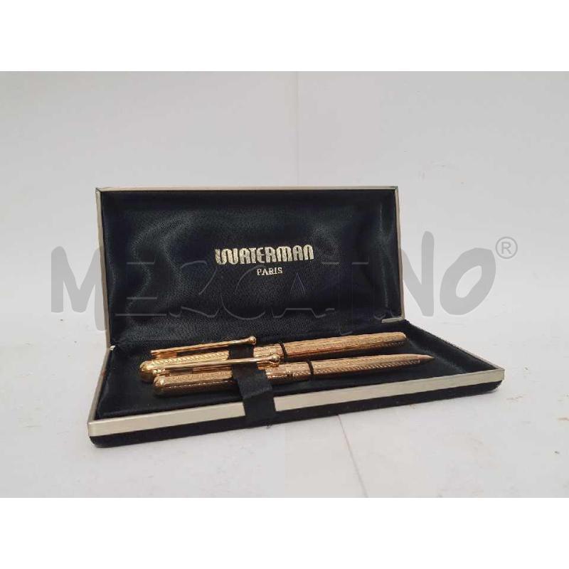 PENNA STILOGRAFICA +SFERA WATERMAN RIFINITURE 18K | Mercatino dell'Usato Cesena 2