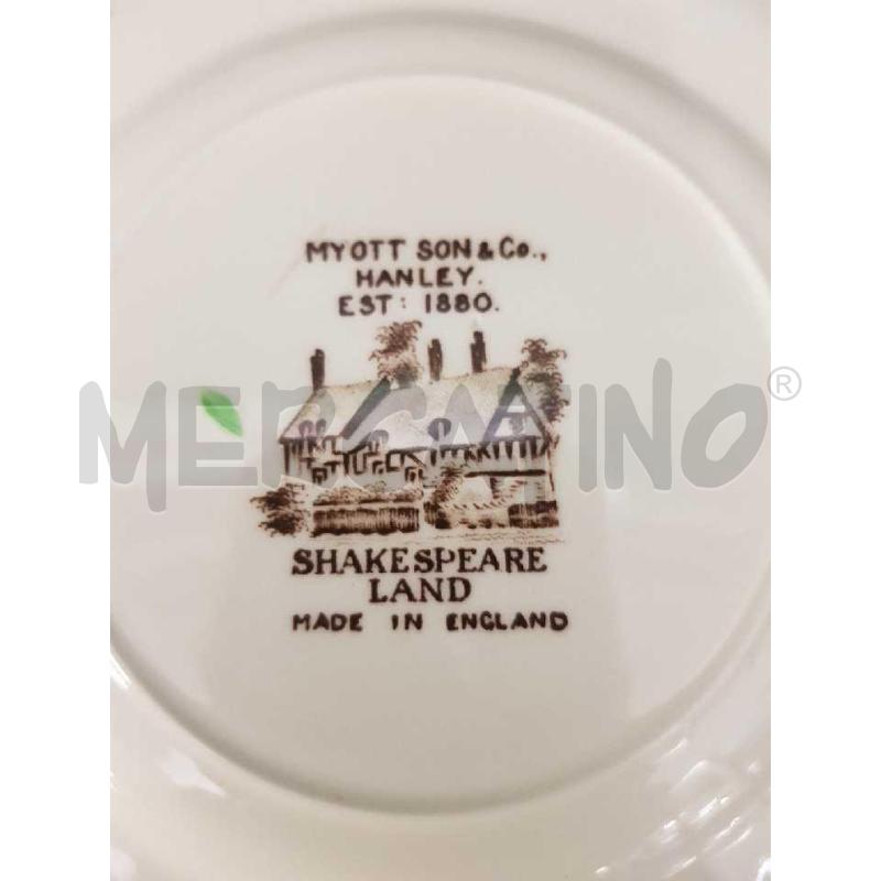 PIATTINI PZ. 6 MYOTT SON&CO SHAKEPSEARE LAND  | Mercatino dell'Usato Cesena 3