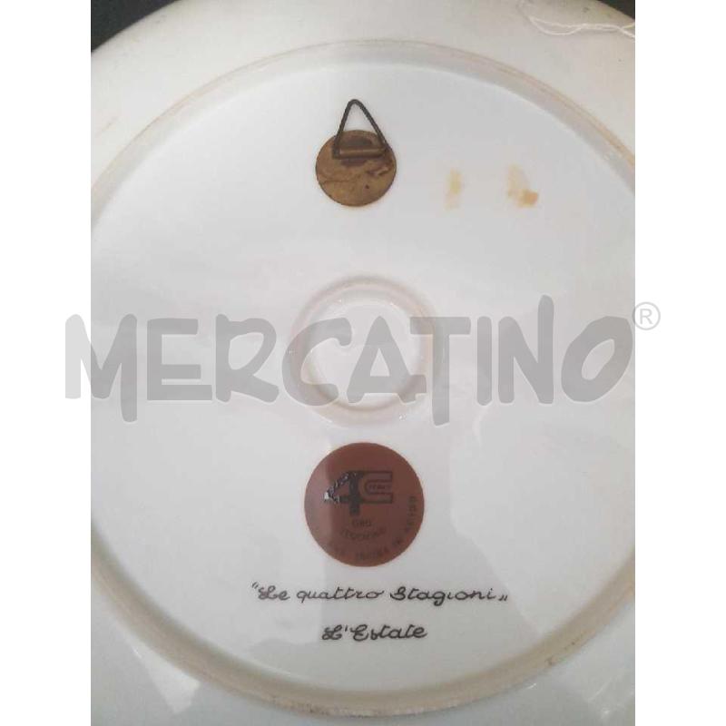 PIATTI PZ. 2 FOGLIA D'ORO 4 C  | Mercatino dell'Usato Cesena 3