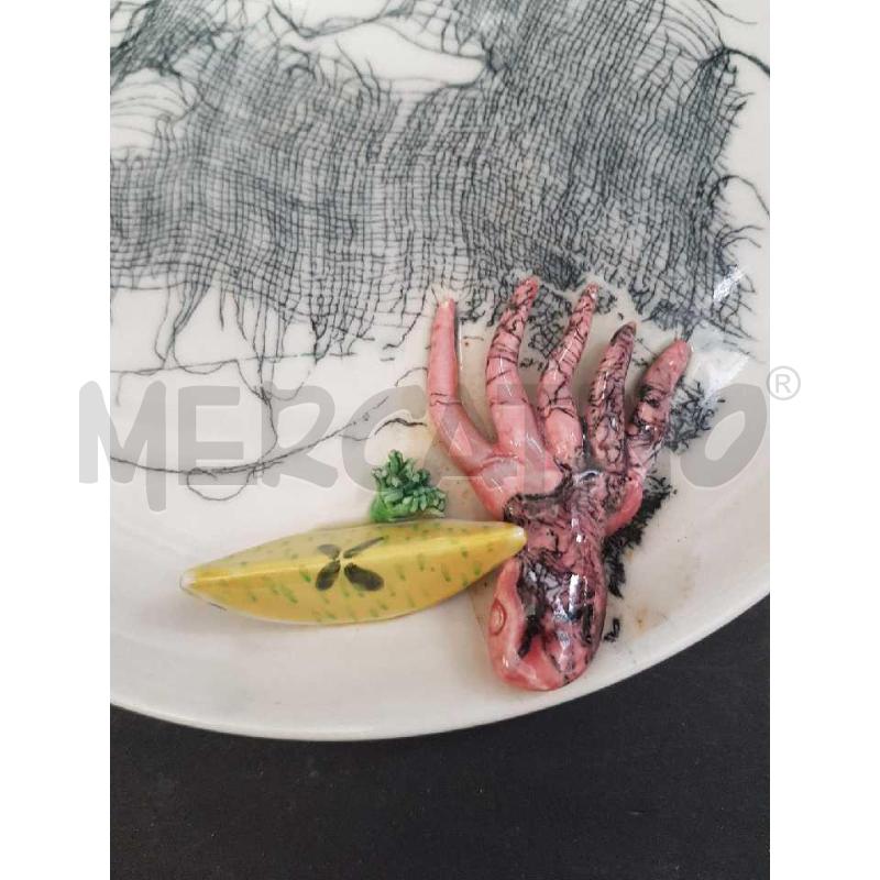 PIATTI PZ. 6 MANCIOLI PESCE  | Mercatino dell'Usato Cesena 4