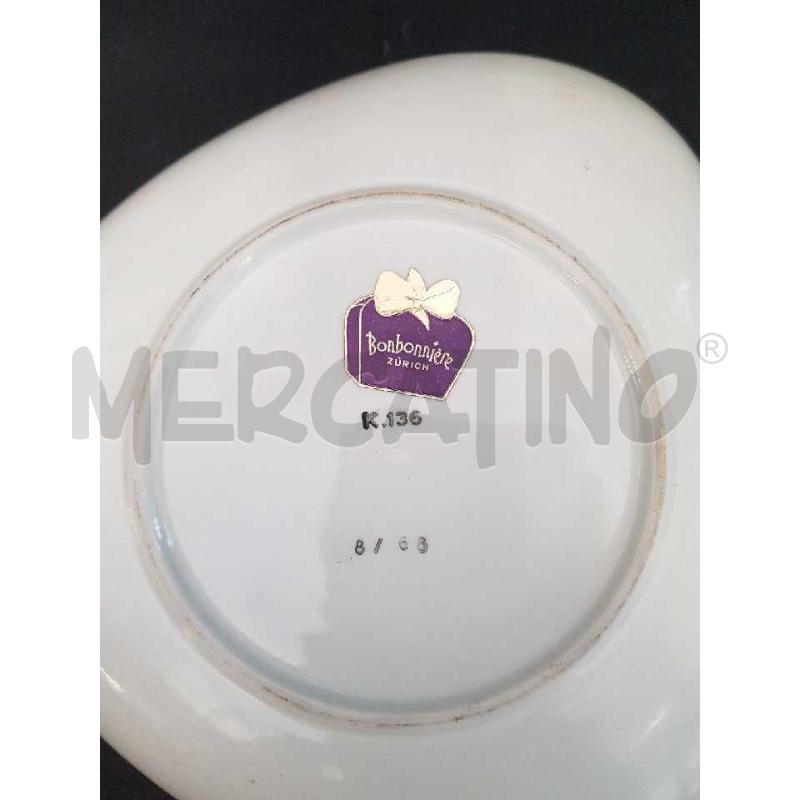 PIATTO CERAMICA ARAGOSTA BOMBONIERE ZURICH NERO | Mercatino dell'Usato Cesena 3