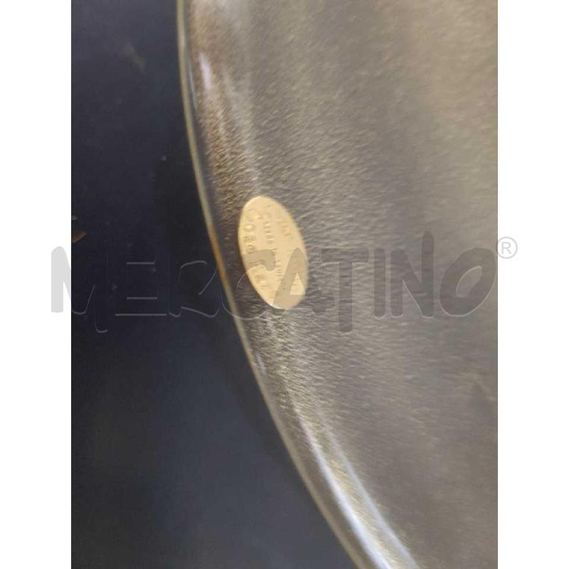 PIATTO DORATO COSE BELLE COSE RARE MURANO | Mercatino dell'Usato Cesena 3