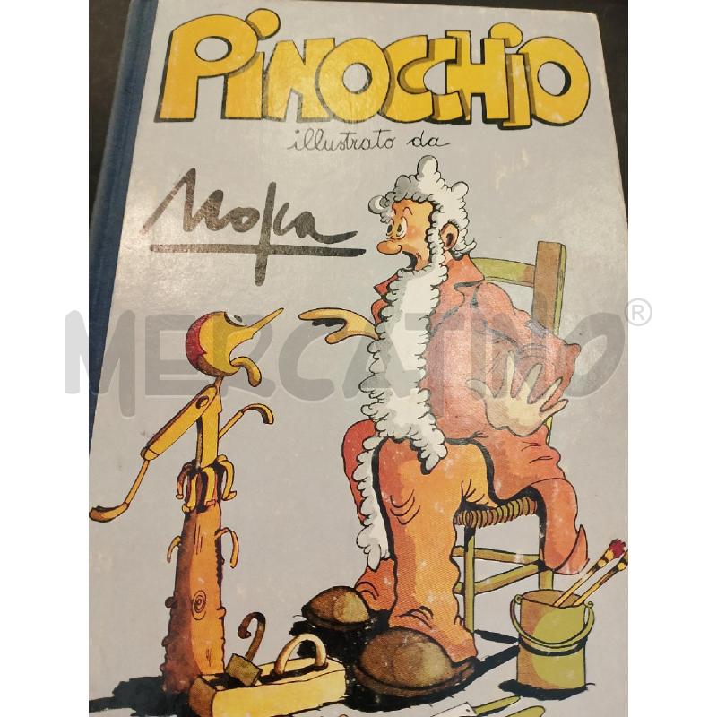 PINOCCHIO ILLUSTRATO DA MOSCA DEL 1981 BUON CONDIZ | Mercatino dell'Usato Cesena 1