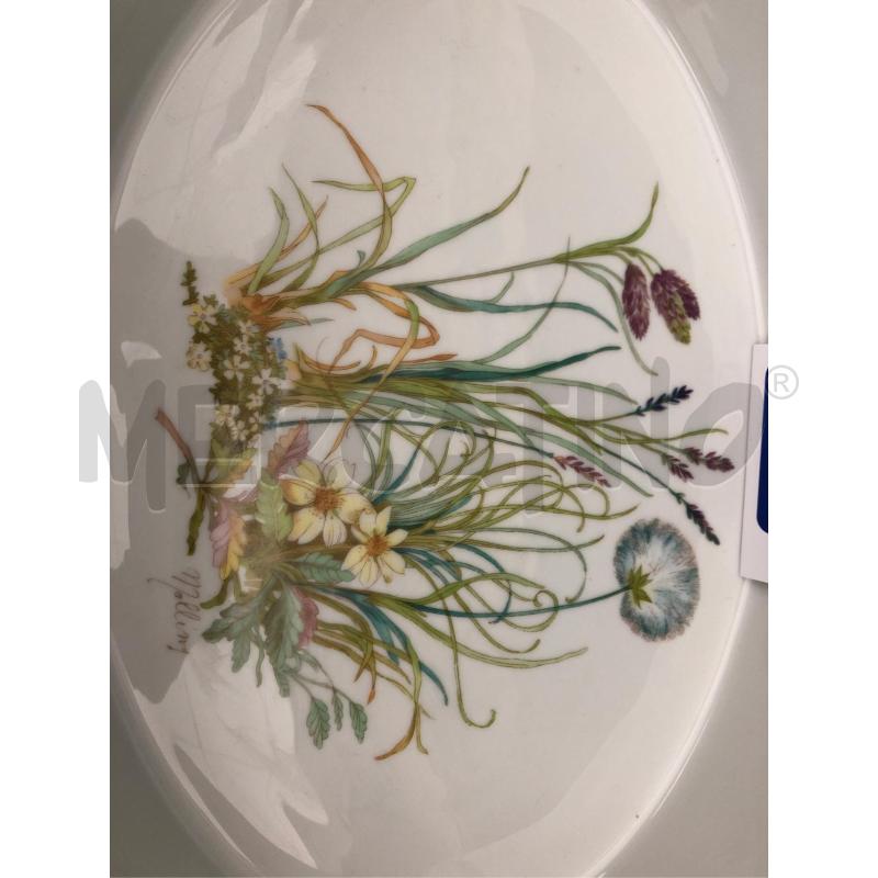 PIROFILA OVALE PILLIVUYT CERAMICA  FIORI | Mercatino dell'Usato Cesena 2