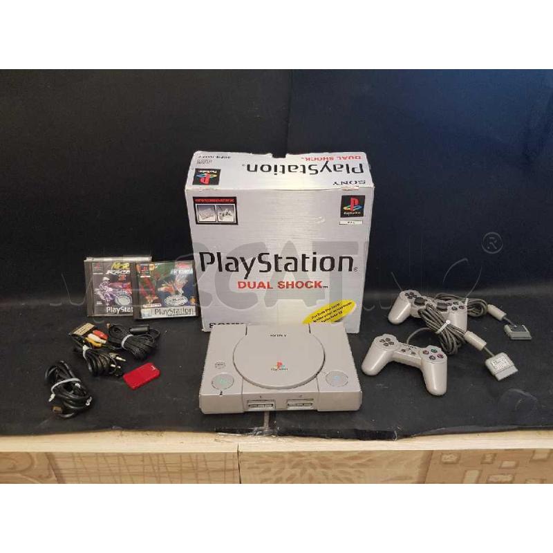 PLAY STATION 1 + 2 VJOYSTIC +CAVI + GIOCHI  | Mercatino dell'Usato Cesena 2