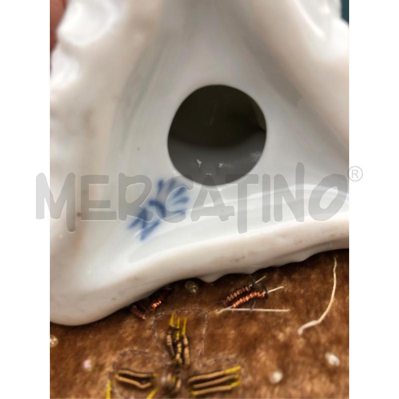 PORTA CANDELA CERAMICA  CAPODIMONTE | Mercatino dell'Usato Cesena 3