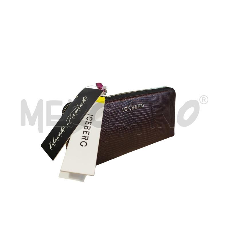 PORTA FOGLIO ICEBERG FRONT PELO VIOLA FLUO  | Mercatino dell'Usato Cesena 1