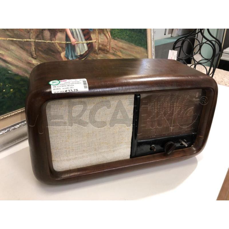 RADIO D'EPOCA MAGNADYME S31 NON TESTATA  | Mercatino dell'Usato Cesena 1