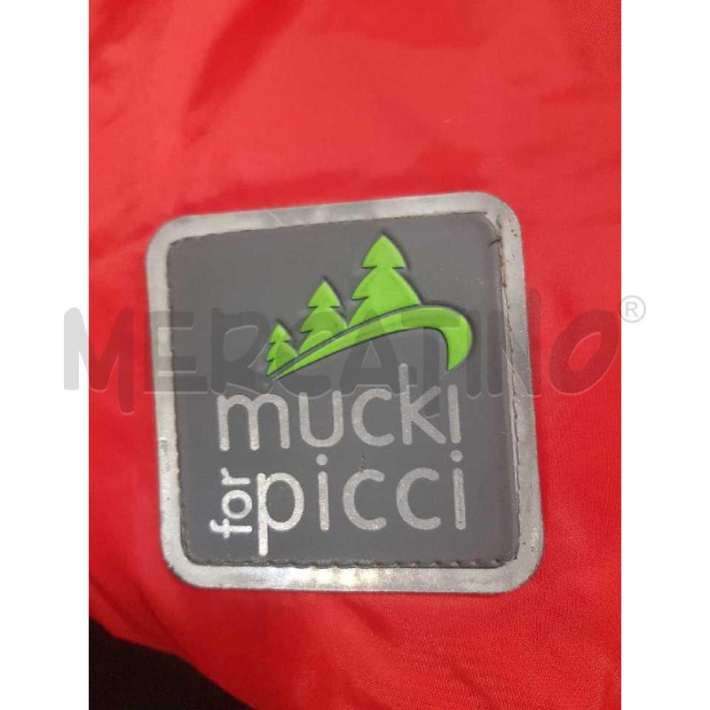 SACCO NANNA ROSSO MUCKI FOR PICCO | Mercatino dell'Usato Cesena 3