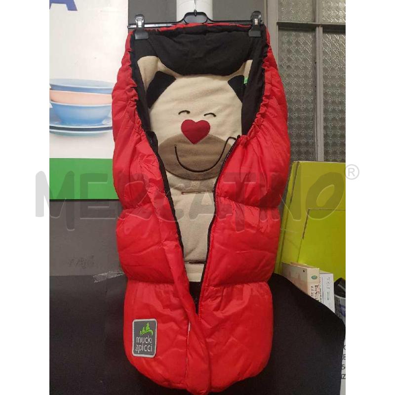 SACCO NANNA ROSSO MUCKI FOR PICCO | Mercatino dell'Usato Cesena 4