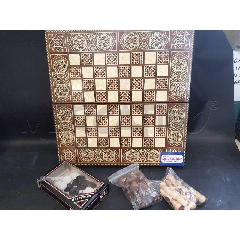 SCACCHIERA LIBANESE E BACKGAMMON | Mercatino dell'Usato Cesena 2
