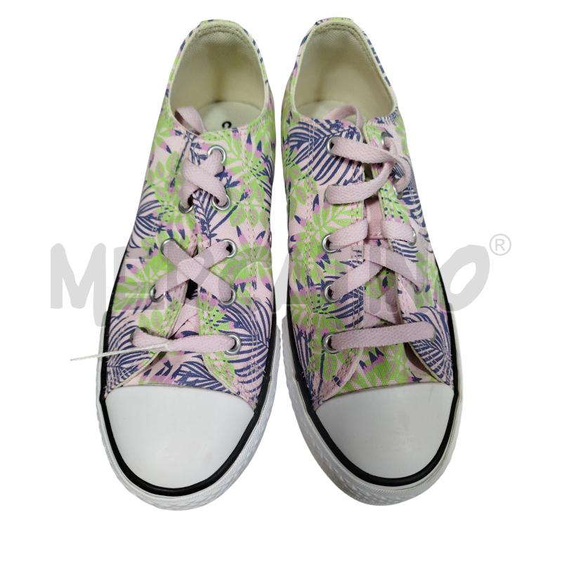 SCARPE DONNA CONVERSE ROSA FOGLIE BLU VERDE  | Mercatino dell'Usato Cesena 1