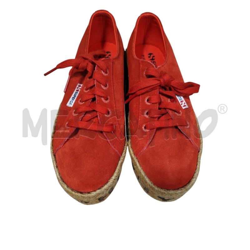 SCARPE DONNA SUPERGA ROSSO PHILOSOPHY  | Mercatino dell'Usato Cesena 1
