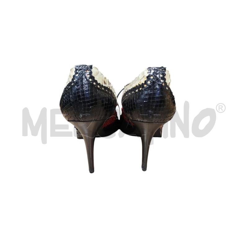 SCARPE D PIERO ZAMAGNI PITONE NE ROSS  | Mercatino dell'Usato Cesena 3