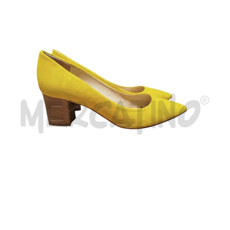 SCARPE D POLLINI CAMOSCIO GIALL | Mercatino dell'Usato Cesena 2