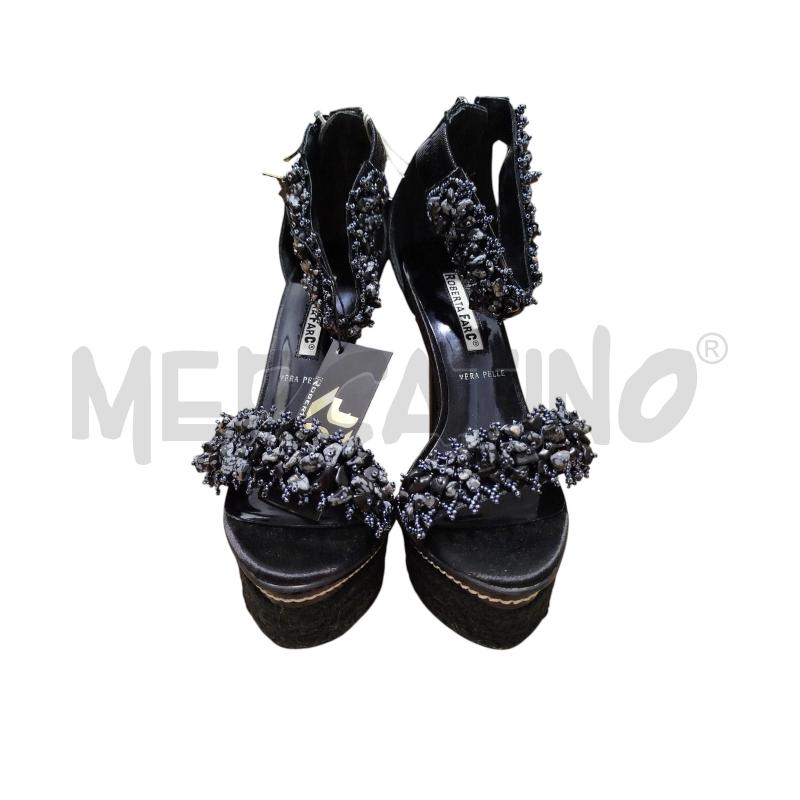 SCARPE D ROBERTA FARC NE PERLINE E PIETRE | Mercatino dell'Usato Cesena 1