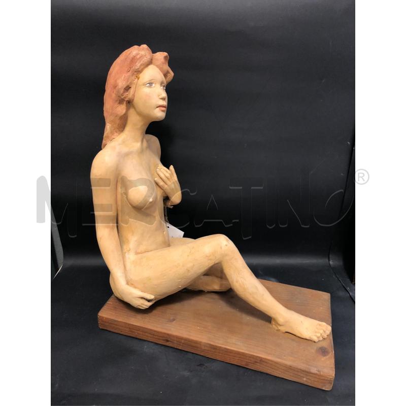 SCULTURA DAVIDE CALANDRINI FIGURA FEMMINILE  | Mercatino dell'Usato Cesena 1