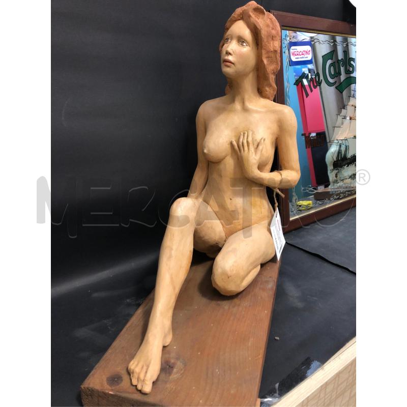 SCULTURA DAVIDE CALANDRINI FIGURA FEMMINILE  | Mercatino dell'Usato Cesena 2
