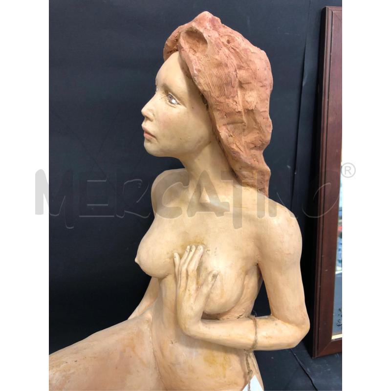 SCULTURA DAVIDE CALANDRINI FIGURA FEMMINILE  | Mercatino dell'Usato Cesena 3