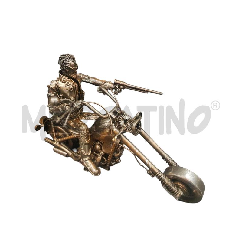 SCULTURA MOTO PICCOLA METALLI RECUPERO | Mercatino dell'Usato Cesena 1