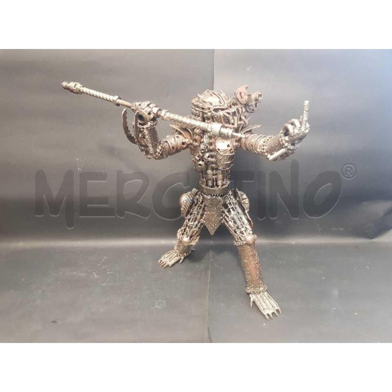 SCULTURA PREDATOR METALLI DI RECUPERO | Mercatino dell'Usato Cesena 2