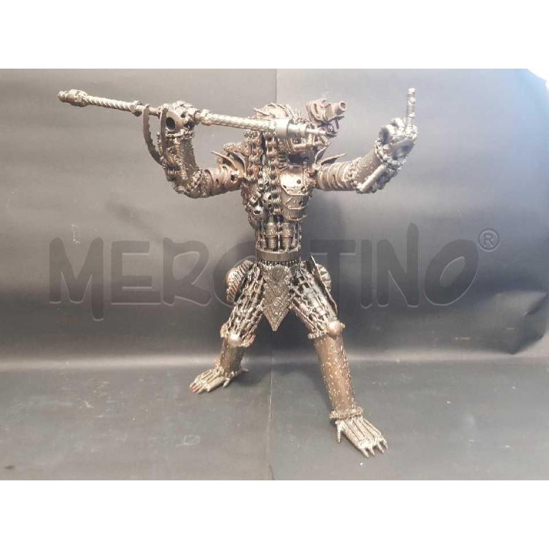 SCULTURA PREDATOR METALLI DI RECUPERO | Mercatino dell'Usato Cesena 3