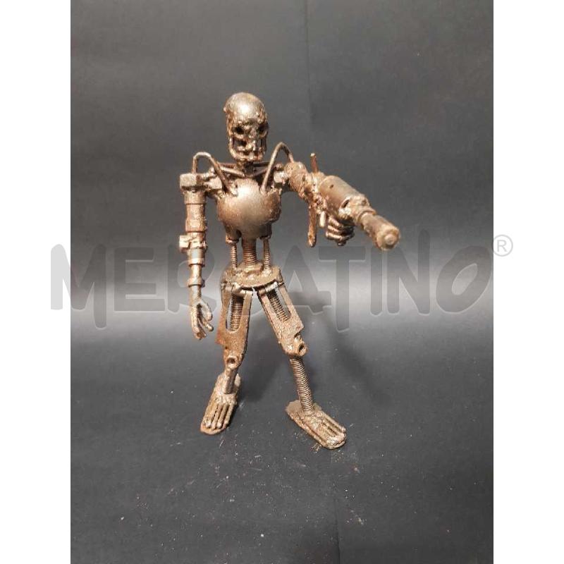 SCULTURA SCHELETRO MITRA METALLI RECUPERO | Mercatino dell'Usato Cesena 2