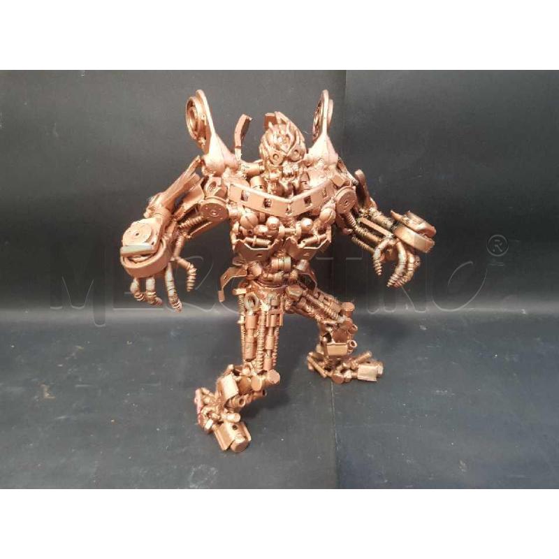 SCULTURA TRASFORMERS METALLI RICICLATI | Mercatino dell'Usato Cesena 2