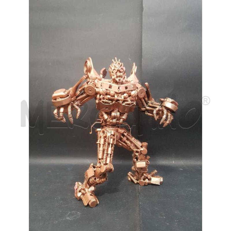 SCULTURA TRASFORMERS METALLI RICICLATI | Mercatino dell'Usato Cesena 3