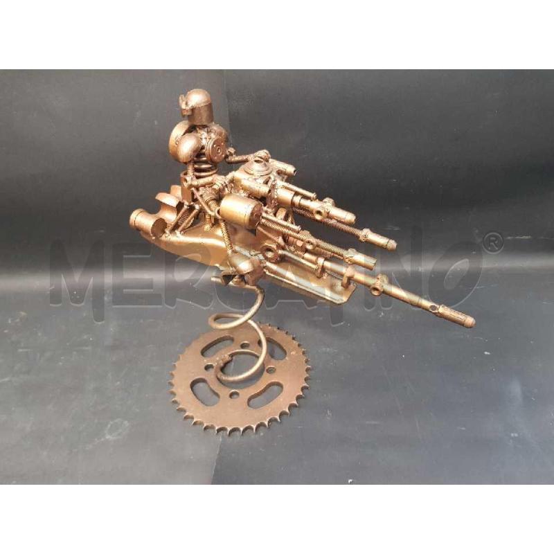 SCULTURA  CECCHINO METALLI DI RECUPERO | Mercatino dell'Usato Cesena 2