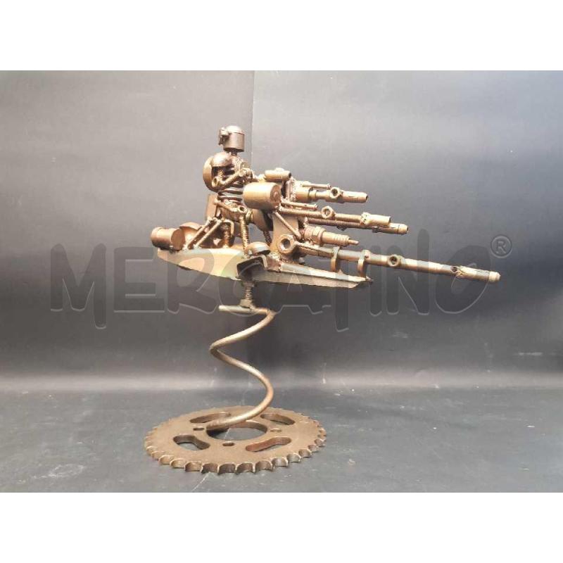 SCULTURA  CECCHINO METALLI DI RECUPERO | Mercatino dell'Usato Cesena 3