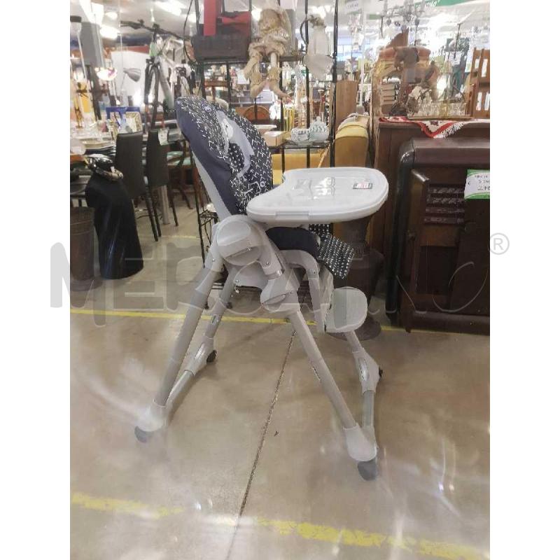 SEGGIOLONE CHICCO POLLY EASY GRIGIO / BLU | Mercatino dell'Usato Cesena 4