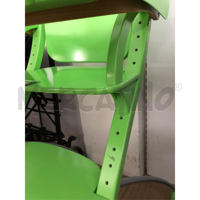 SEGGIOLONE FOPPAPEDRETTI VERDE | Mercatino dell'Usato Cesena 2