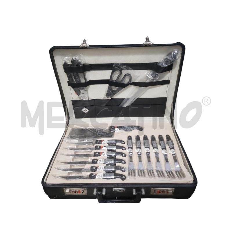 SET POSATE  SOLINGEN  DA CARNE+COLTELLI 24PZ | Mercatino dell'Usato Cesena 1