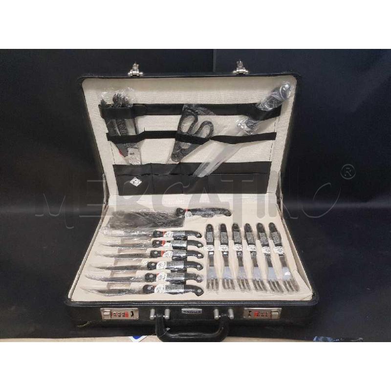 SET POSATE  SOLINGEN  DA CARNE+COLTELLI 24PZ | Mercatino dell'Usato Cesena 2