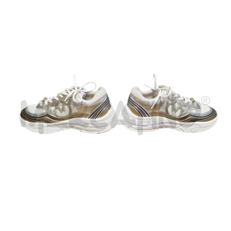 SNEAKERS D PINKO BIA ORO  | Mercatino dell'Usato Cesena 3