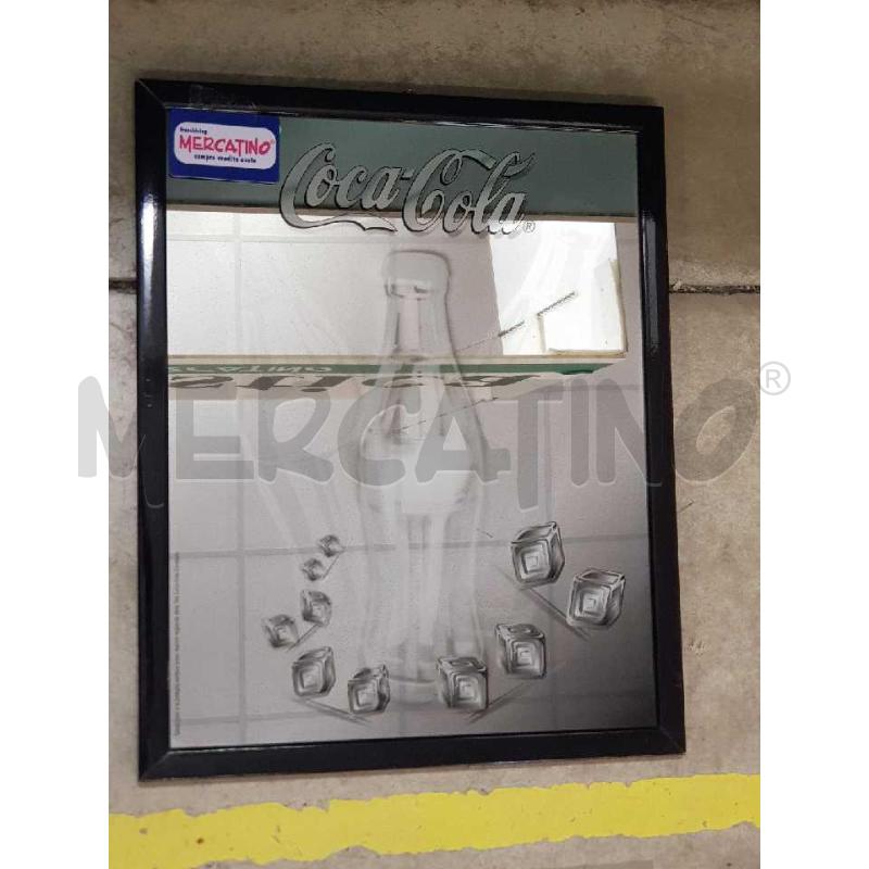 SPECCHIO COCA COLA B/NERO | Mercatino dell'Usato Cesena 2