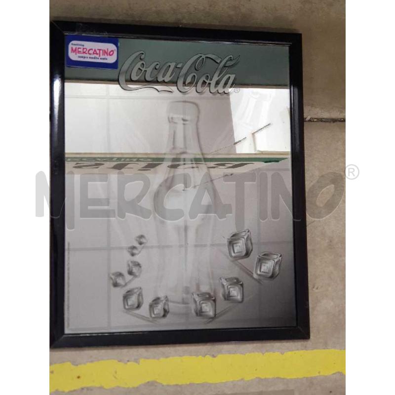 SPECCHIO COCA COLA B/NERO | Mercatino dell'Usato Cesena 3
